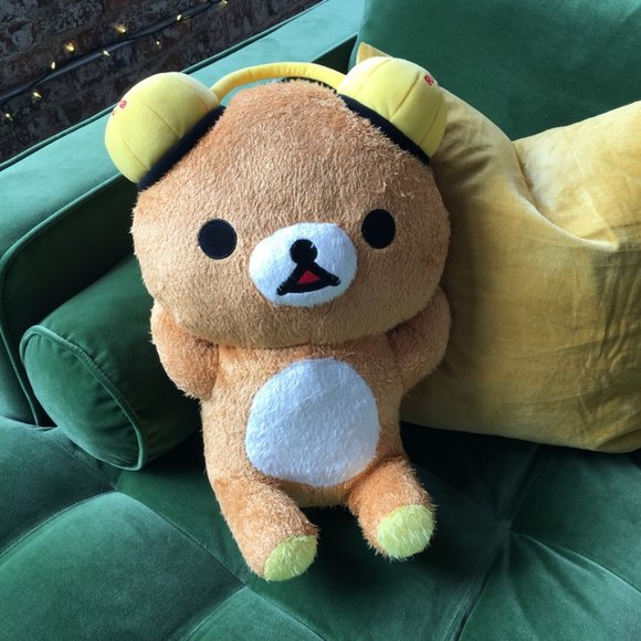 Rilakkuma Headphone Plush XL - Picture 2 of 8